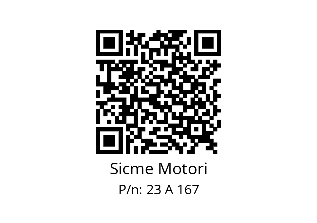   Sicme Motori 23 A 167