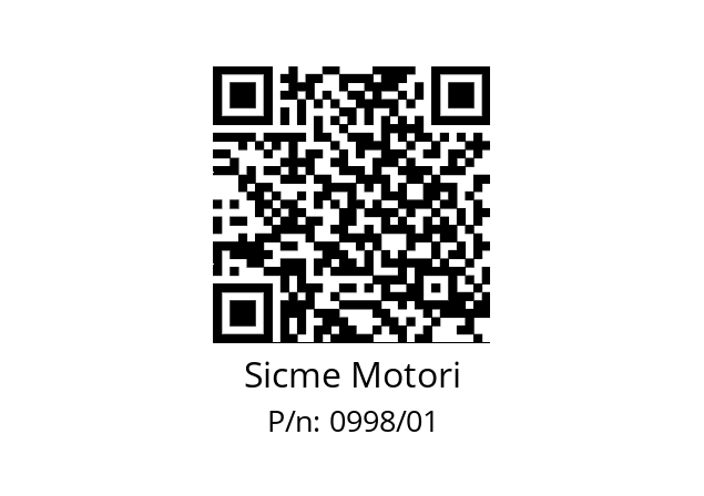   Sicme Motori 0998/01