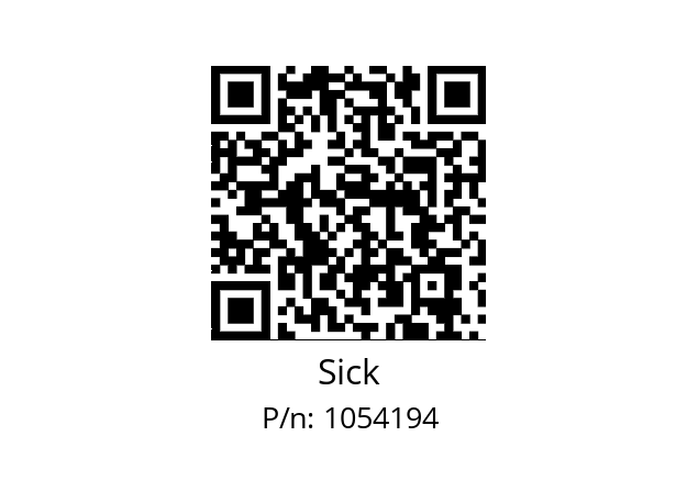   Sick 1054194