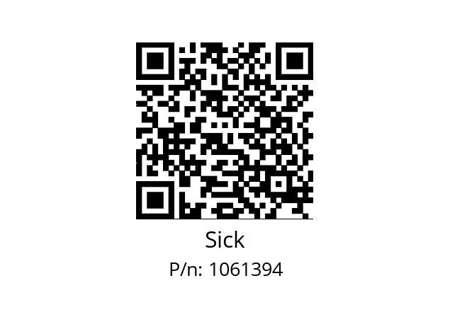   Sick 1061394