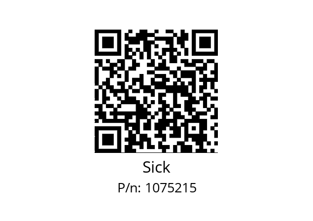   Sick 1075215