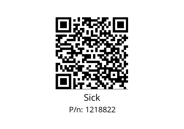   Sick 1218822