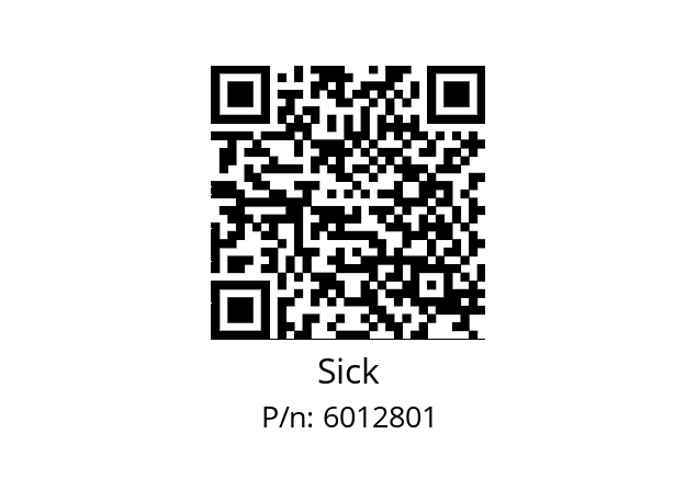   Sick 6012801