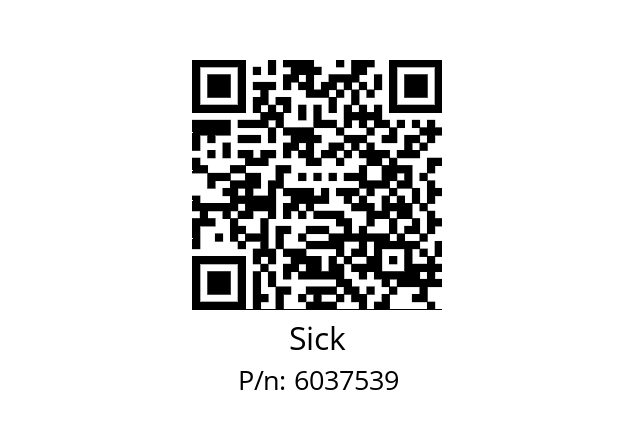   Sick 6037539