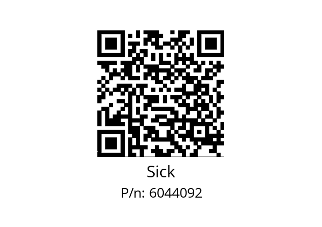   Sick 6044092