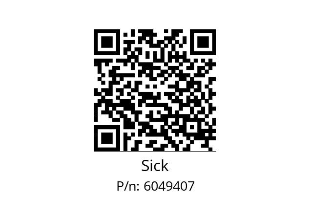   Sick 6049407