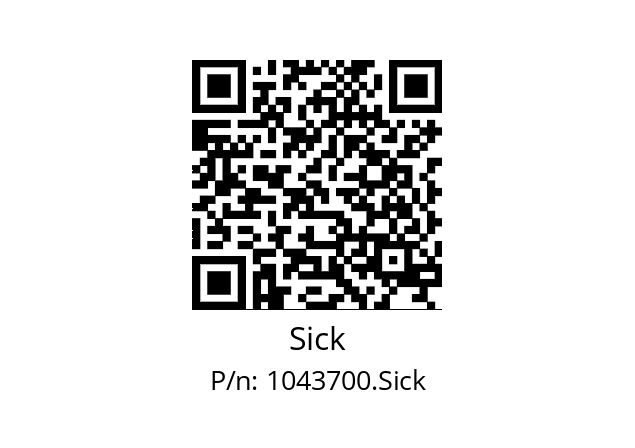   Sick 1043700.Sick