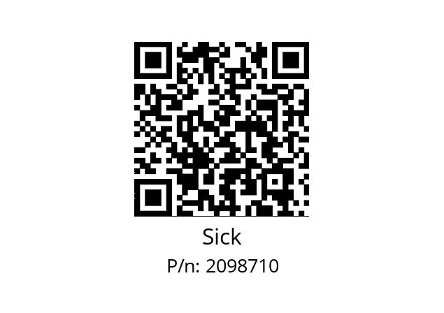   Sick 2098710