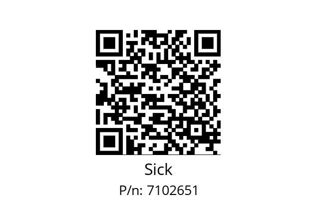   Sick 7102651