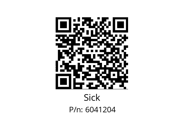   Sick 6041204