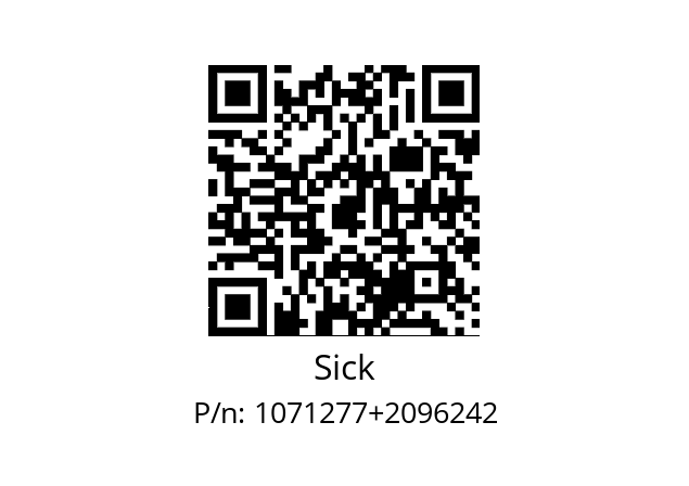   Sick 1071277+2096242