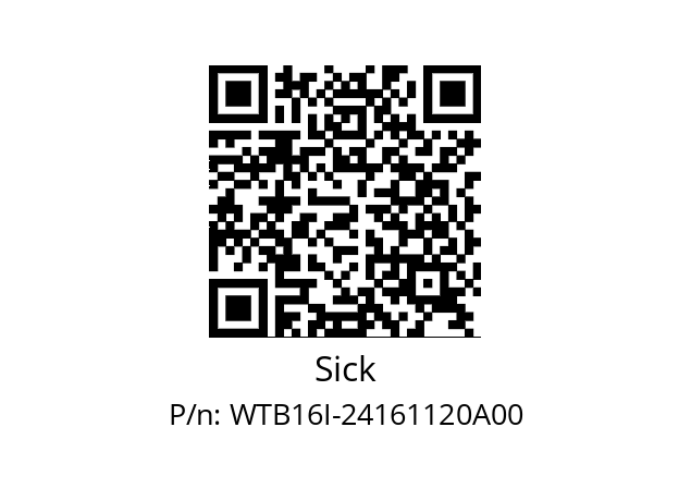   Sick WTB16I-24161120A00