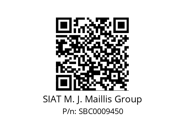   SIAT M. J. Maillis Group SBC0009450