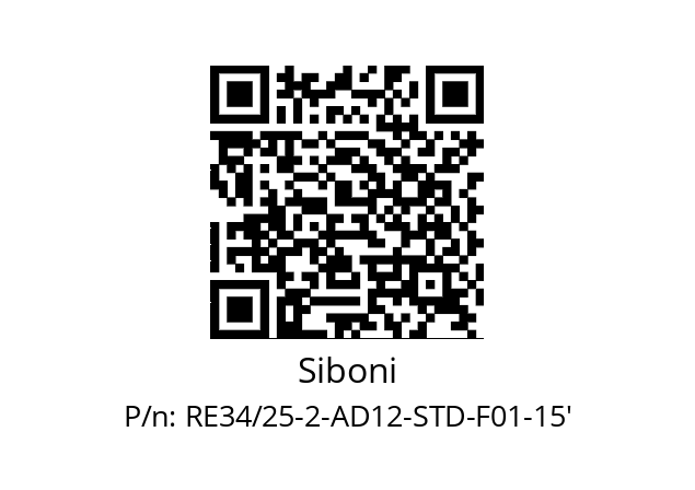   Siboni RE34/25-2-AD12-STD-F01-15'