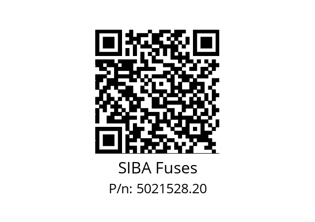   SIBA Fuses 5021528.20