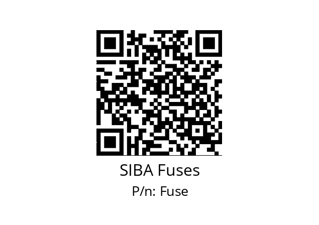   SIBA Fuses Fuse