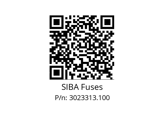   SIBA Fuses 3023313.100