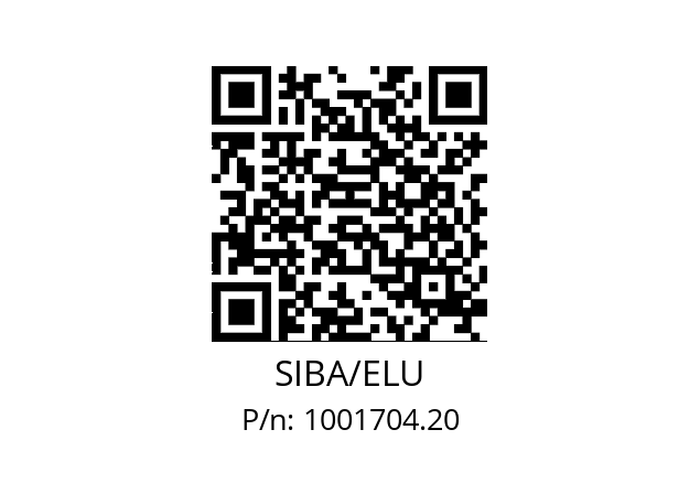   SIBA/ELU 1001704.20