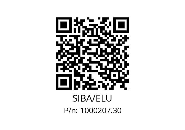   SIBA/ELU 1000207.30