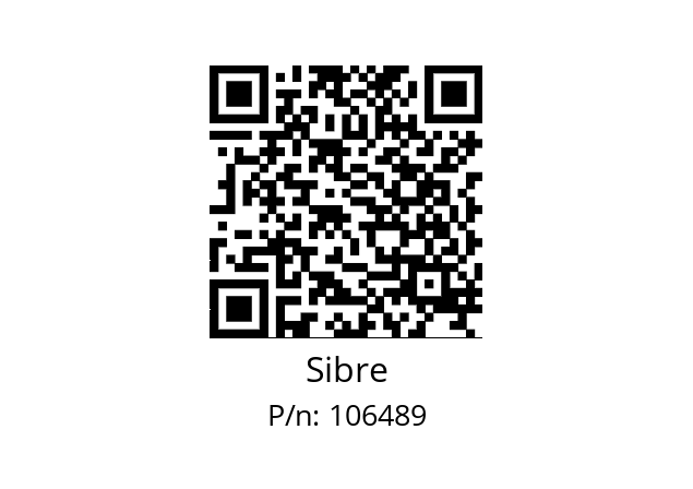   Sibre 106489