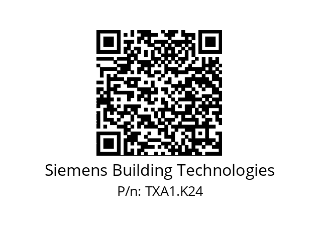   Siemens Building Technologies TXA1.K24