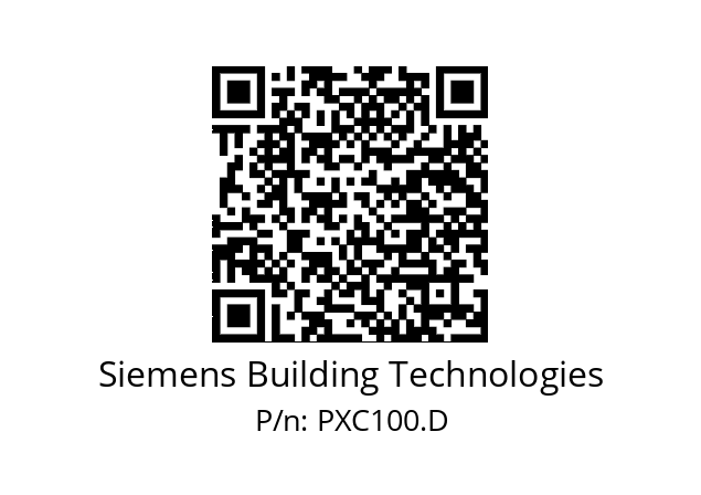   Siemens Building Technologies PXC100.D