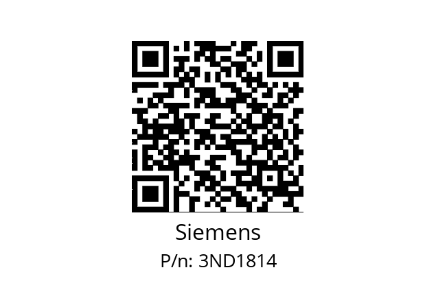   Siemens 3ND1814