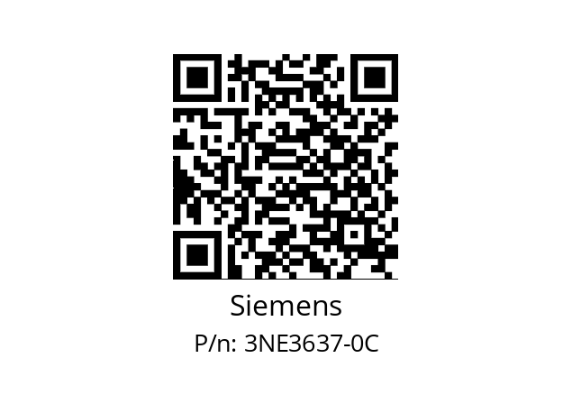   Siemens 3NE3637-0C