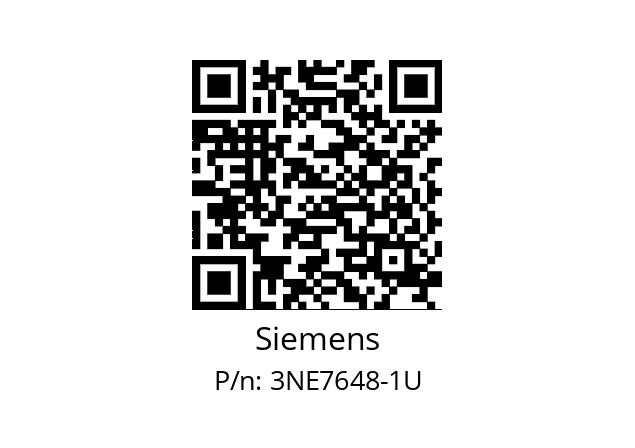   Siemens 3NE7648-1U