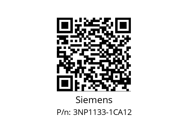   Siemens 3NP1133-1CA12