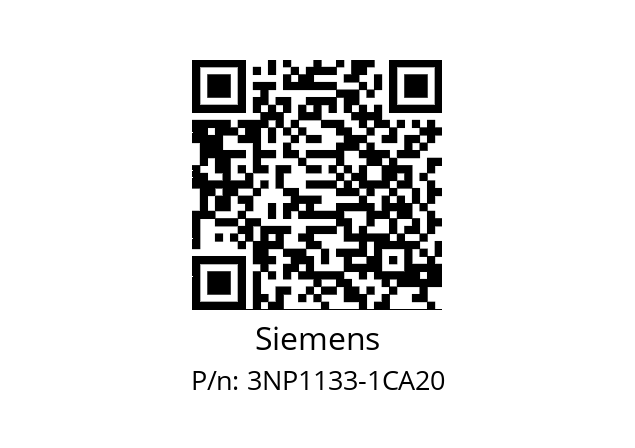   Siemens 3NP1133-1CA20