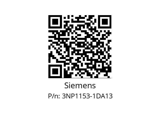   Siemens 3NP1153-1DA13