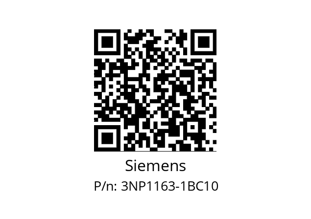   Siemens 3NP1163-1BC10