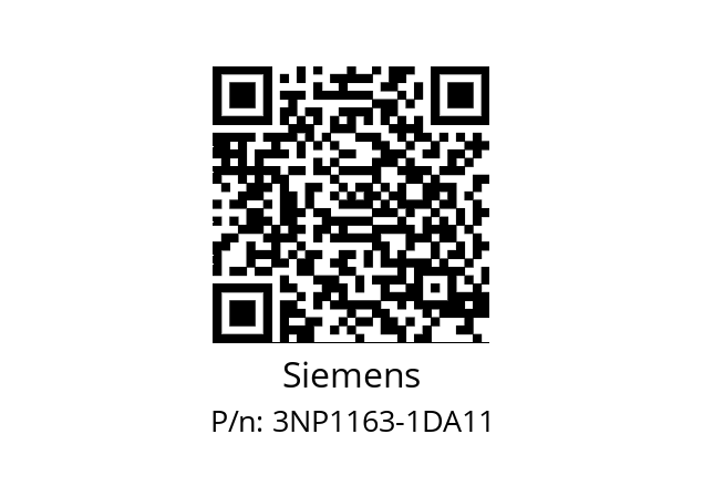   Siemens 3NP1163-1DA11