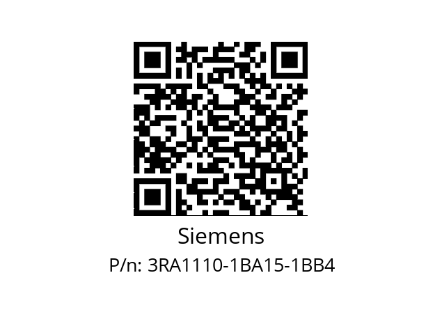   Siemens 3RA1110-1BA15-1BB4