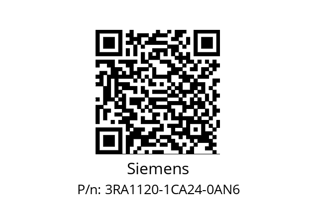   Siemens 3RA1120-1CA24-0AN6