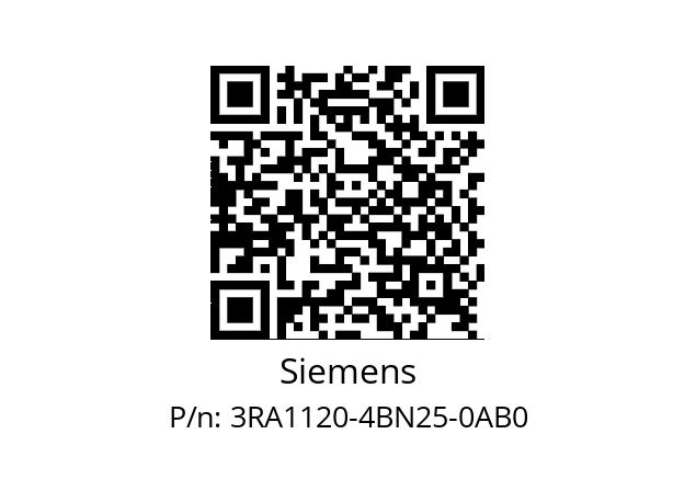   Siemens 3RA1120-4BN25-0AB0