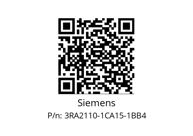   Siemens 3RA2110-1CA15-1BB4