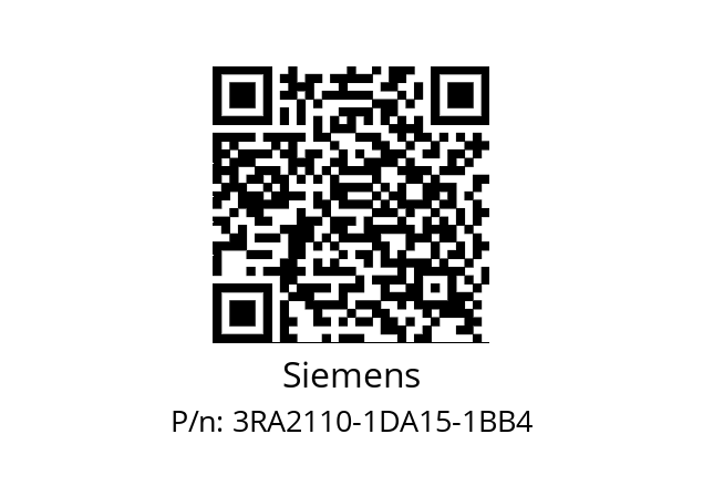   Siemens 3RA2110-1DA15-1BB4