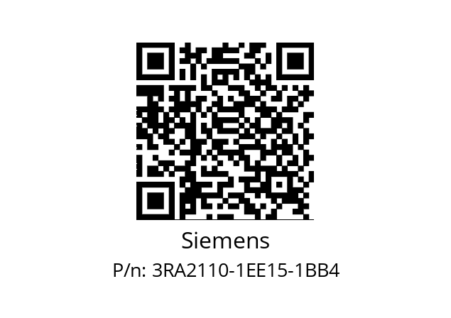   Siemens 3RA2110-1EE15-1BB4