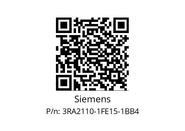   Siemens 3RA2110-1FE15-1BB4