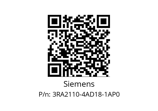   Siemens 3RA2110-4AD18-1AP0