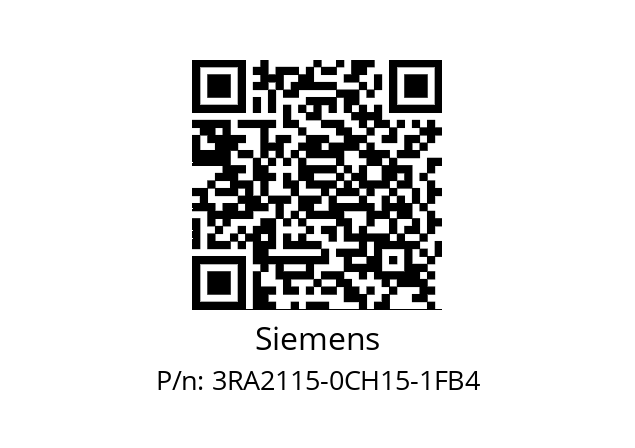   Siemens 3RA2115-0CH15-1FB4