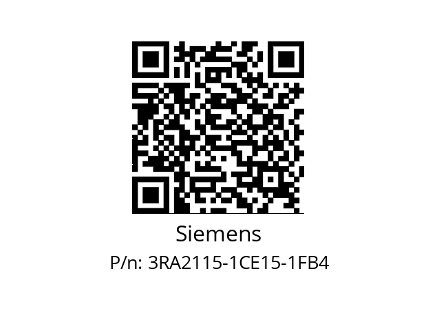   Siemens 3RA2115-1CE15-1FB4