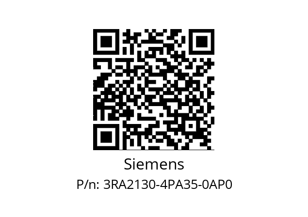   Siemens 3RA2130-4PA35-0AP0