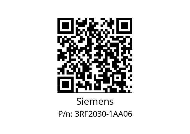   Siemens 3RF2030-1AA06