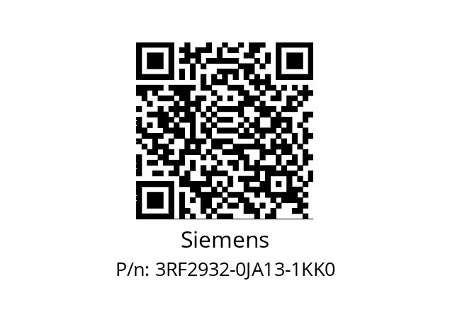   Siemens 3RF2932-0JA13-1KK0