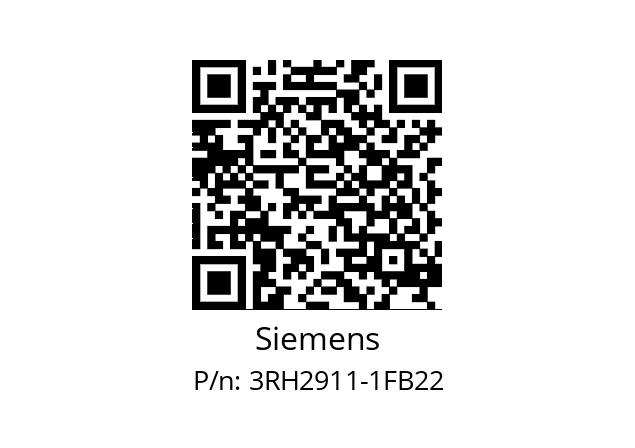   Siemens 3RH2911-1FB22