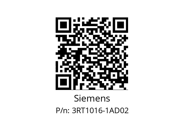   Siemens 3RT1016-1AD02