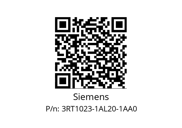   Siemens 3RT1023-1AL20-1AA0